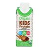 Orgain Organic Nutrition Shake - Chocolate Kids - 8.25 Fl Oz - Case Of 12