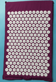 Acupuncture Yoga Cushion Massage Cushion and Pillow (option: Purple1-No pillow)