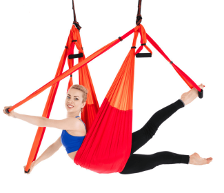 Anti Gravity Yoga Hammock (option: Double red)