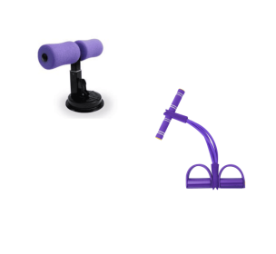 Sit Up Bar Trainer (option: Purple set)