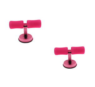 Sit Up Bar Trainer (option: Pink 2pcs)