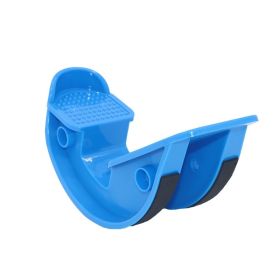 Foot Stretcher Rocker Calf Ankle Stretch Board For Achilles Tendonitis Muscle Massage Fitness Pedal Stretcher Plant Yoga (option: Blue 4 pcs)