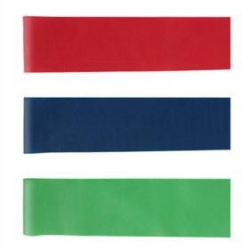 5 Level Resistance Rubber Bands Yoga Training Elastic Bands (option: 3 colors-3pcs bag)