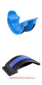 Foot Stretcher Rocker Calf Ankle Stretch Board For Achilles Tendonitis Muscle Massage Fitness Pedal Stretcher Plant Yoga (option: BlueSET)