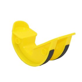 Foot Stretcher Rocker Calf Ankle Stretch Board For Achilles Tendonitis Muscle Massage Fitness Pedal Stretcher Plant Yoga (option: Yellow 2 pcs)