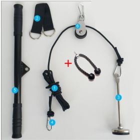 Pull Rope Down Pressure Comprehensive Training Device Pull Rope Fitness Equipment Material (option: Set 2)