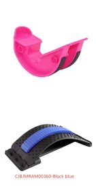 Foot Stretcher Rocker Calf Ankle Stretch Board For Achilles Tendonitis Muscle Massage Fitness Pedal Stretcher Plant Yoga (option: Rose redSET)