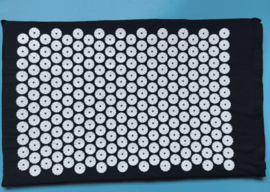 Acupuncture Yoga Cushion Massage Cushion and Pillow (option: Black-No pillow)
