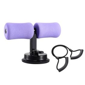 Sit Up Bar Trainer (option: Purple Elastic rope)