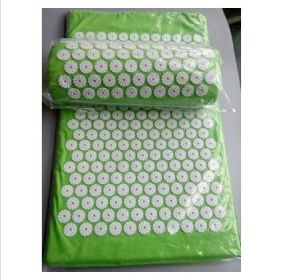 Acupuncture Yoga Cushion Massage Cushion and Pillow (option: Fruit Green-Circular)