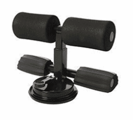 Sit Up Bar Trainer (option: Black double tube)