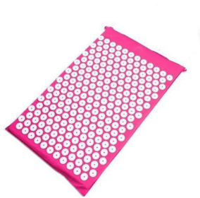 Acupuncture Yoga Cushion Massage Cushion and Pillow (option: Pink-No pillow)