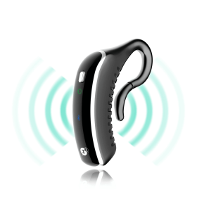 Smart Earset Anti Snoring Device (option: Black-Small)